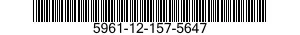 5961-12-157-5647 SEMICONDUCTOR DEVICE,DIODE 5961121575647 121575647