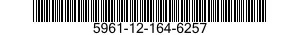 5961-12-164-6257 TRANSISTOR 5961121646257 121646257