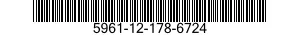 5961-12-178-6724 SEMICONDUCTOR DEVICE,DIODE 5961121786724 121786724