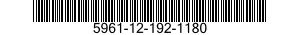 5961-12-192-1180 SEMICONDUCTOR DEVICE,DIODE 5961121921180 121921180