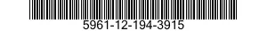 5961-12-194-3915 RETAINER,SEMICONDUCTOR DEVICE 5961121943915 121943915
