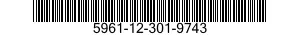 5961-12-301-9743 RECTIFIER,SEMICONDUCTOR DEVICE,UNITIZED 5961123019743 123019743