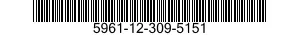 5961-12-309-5151 SEMICONDUCTOR DEVICE,DIODE 5961123095151 123095151