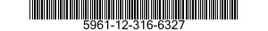 5961-12-316-6327 SEMICONDUCTOR DEVICE ASSEMBLY 5961123166327 123166327