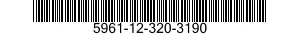 5961-12-320-3190 SEMICONDUCTOR DEVICE,DIODE 5961123203190 123203190