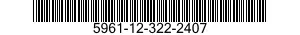 5961-12-322-2407  5961123222407 123222407