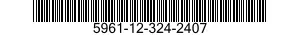 5961-12-324-2407 SEMICONDUCTOR DEVICE,DIODE 5961123242407 123242407