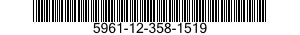5961-12-358-1519 SEMICONDUCTOR DEVICE,DIODE 5961123581519 123581519