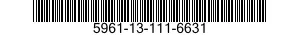 5961-13-111-6631 TRANSISTOR 5961131116631 131116631