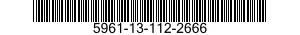 5961-13-112-2666 TRANSISTOR 5961131122666 131122666