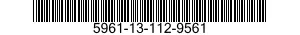 5961-13-112-9561 TRANSISTOR 5961131129561 131129561