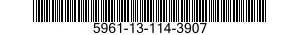 5961-13-114-3907 SEMICONDUCTOR DEVIC 5961131143907 131143907