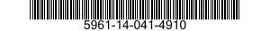 5961-14-041-4910 RECTIFIER,SEMICONDUCTOR DEVICE,UNITIZED 5961140414910 140414910
