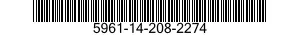 5961-14-208-2274 TRANSISTOR 5961142082274 142082274