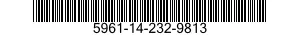 5961-14-232-9813 TRANSISTOR 5961142329813 142329813