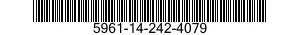 5961-14-242-4079 SEMICONDUCTOR DEVICE,DIODE 5961142424079 142424079