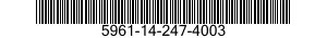5961-14-247-4003  5961142474003 142474003