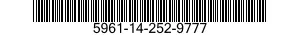 5961-14-252-9777 SEMICONDUCTOR DEVICE,DIODE 5961142529777 142529777