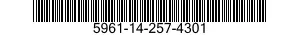 5961-14-257-4301  5961142574301 142574301