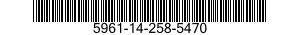 5961-14-258-5470  5961142585470 142585470
