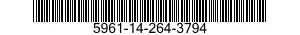 5961-14-264-3794 SEMICONDUCTOR DEVICE,DIODE 5961142643794 142643794