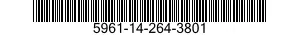 5961-14-264-3801 SEMICONDUCTOR DEVICE,DIODE 5961142643801 142643801