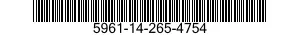 5961-14-265-4754  5961142654754 142654754