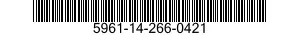 5961-14-266-0421 TRANSISTOR 5961142660421 142660421