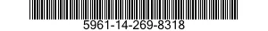 5961-14-269-8318 TRANSISTOR 5961142698318 142698318