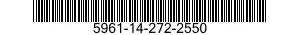 5961-14-272-2550 SEMICONDUCTOR DEVICE,DIODE 5961142722550 142722550