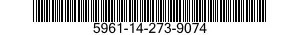5961-14-273-9074 SEMICONDUCTOR DEVICES,UNITIZED 5961142739074 142739074