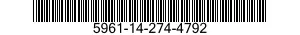 5961-14-274-4792 SEMICONDUCTOR DEVICE SET 5961142744792 142744792