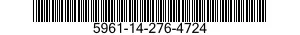 5961-14-276-4724 RECTIFIER,SEMICONDUCTOR DEVICE 5961142764724 142764724