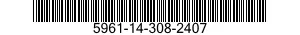 5961-14-308-2407 SEMICONDUCTOR DEVICE,DIODE 5961143082407 143082407