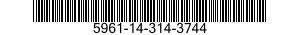 5961-14-314-3744 SEMICONDUCTOR DEVICE,DIODE 5961143143744 143143744