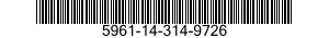 5961-14-314-9726 SEMICONDUCTOR DEVICE SET 5961143149726 143149726