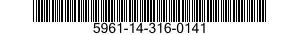 5961-14-316-0141  5961143160141 143160141