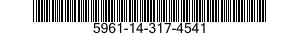 5961-14-317-4541 TRANSISTOR 5961143174541 143174541