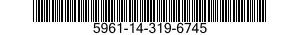 5961-14-319-6745 SEMICONDUCTOR DEVICE,DIODE 5961143196745 143196745