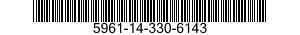 5961-14-330-6143 SEMICONDUCTOR DEVICE,DIODE 5961143306143 143306143