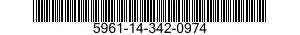 5961-14-342-0974  5961143420974 143420974