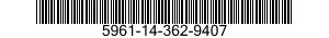 5961-14-362-9407 TRANSISTOR 5961143629407 143629407