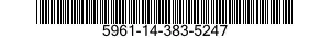 5961-14-383-5247 TRANSISTOR 5961143835247 143835247