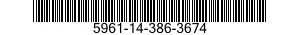 5961-14-386-3674 RECTIFIER,SEMICONDUCTOR DEVICE 5961143863674 143863674