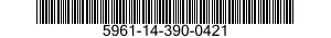 5961-14-390-0421 SEMICONDUCTOR DEVICE,PHOTO 5961143900421 143900421