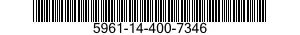 5961-14-400-7346 TRANSISTOR 5961144007346 144007346