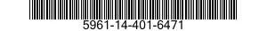 5961-14-401-6471 SEMICONDUCTOR DEVICE,DIODE 5961144016471 144016471