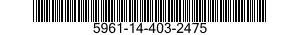 5961-14-403-2475 RETAINER,SEMICONDUCTOR DEVICE 5961144032475 144032475