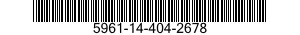 5961-14-404-2678 RECTIFIER,SEMICONDUCTOR DEVICE,UNITIZED 5961144042678 144042678