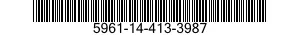 5961-14-413-3987 SEMICONDUCTOR DEVICE,DIODE 5961144133987 144133987